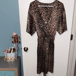Michel Studio Animal Print Dress